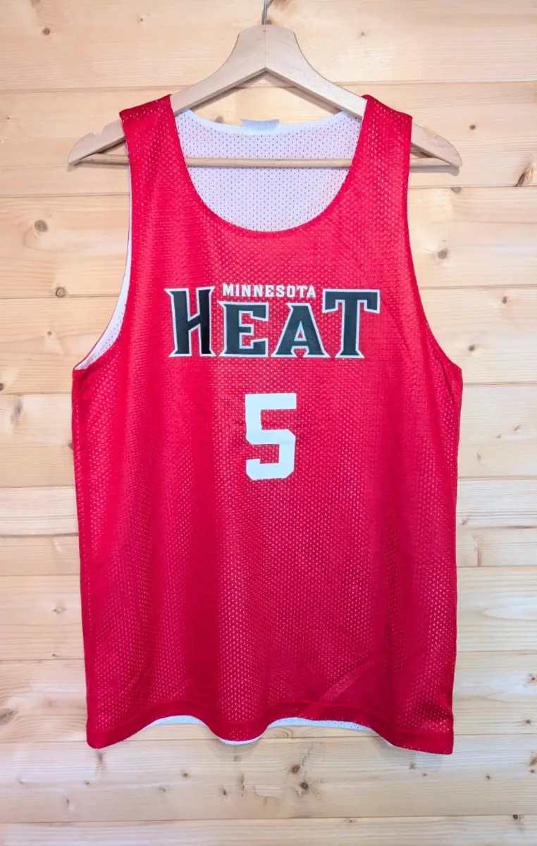 Minnesota Heat #5 Basketball Jersey / Reversible Mesh Tank Top - Size M