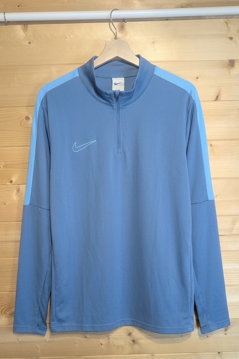 Nike Dri-FIT 1/4 Zip Drill Top / Training Jumper - Blue - Size L