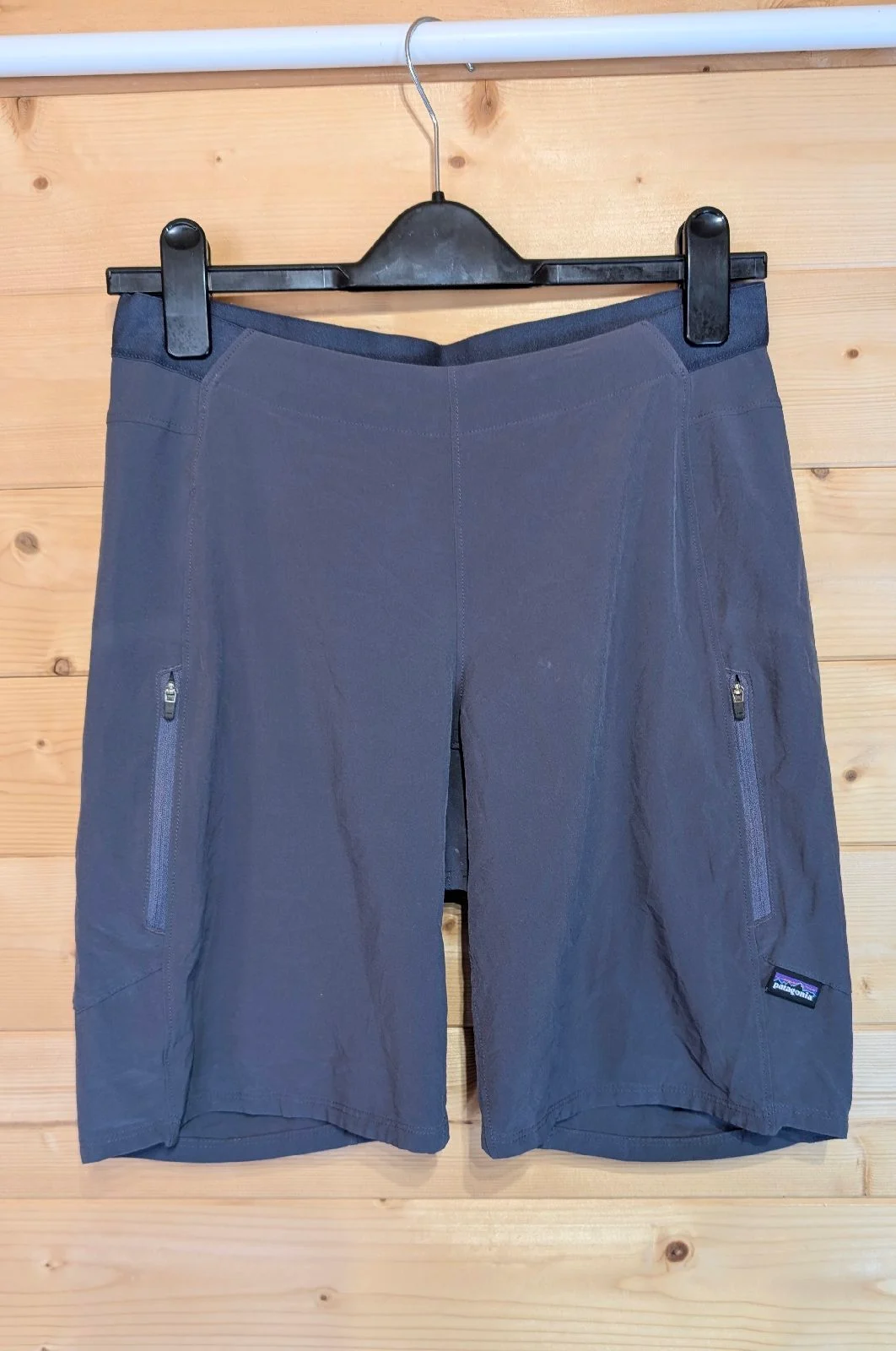 Patagonia Womens Dirt Craft MTB Bike Shorts Size 6 Blue Grey Outer Shorts Only
