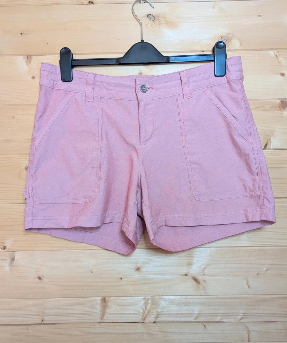 Columbia Pink Outdoor Hiking Shorts - Size 12 (UK) / 5" Inseam