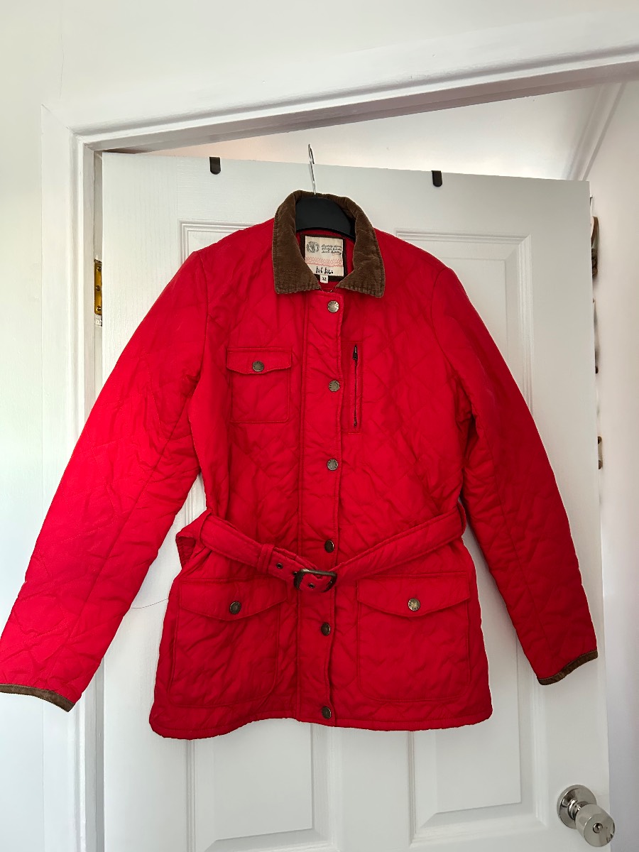 Fat Face red jacket