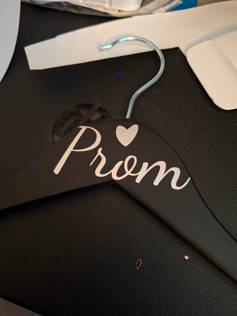 Personalised coat hanger