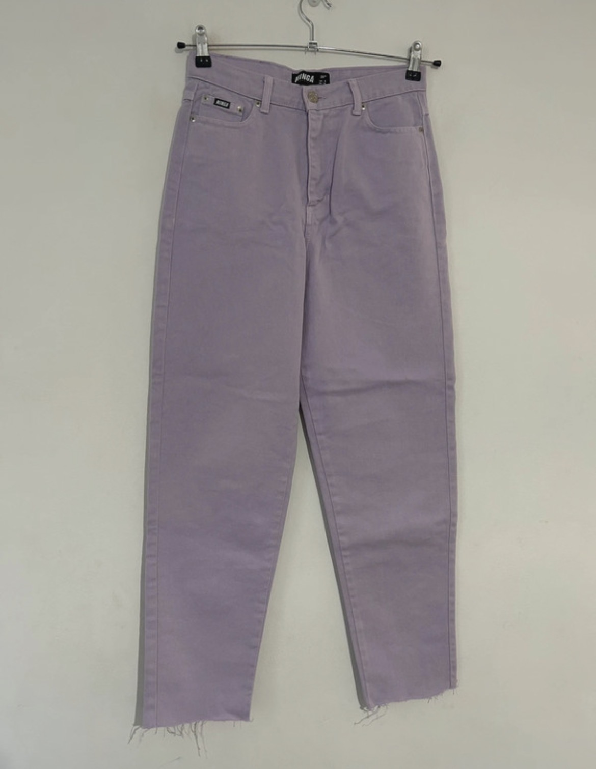 Minga London Size 8 Lilac Jeans