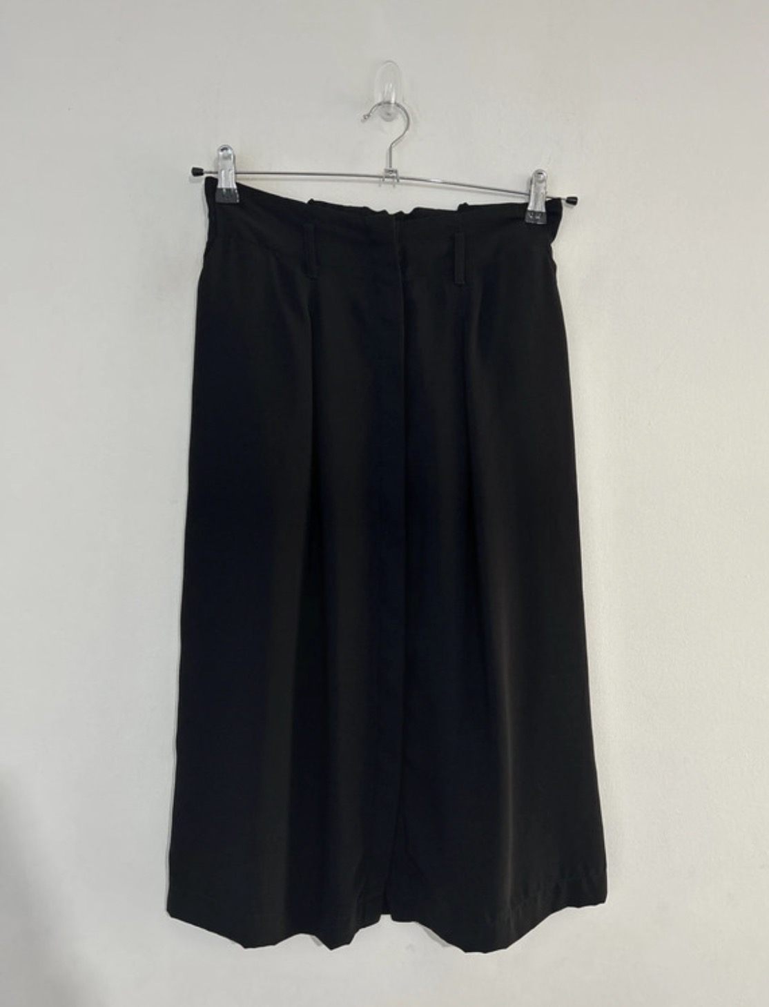 H&M Size 10 Black Summer Midi Skirt