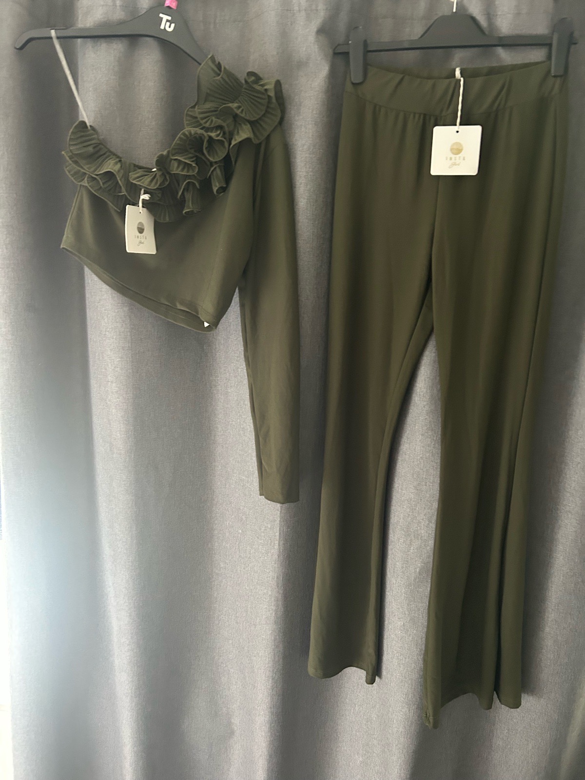 Insta Girl Sage Green 2 Piece Set – Size Small