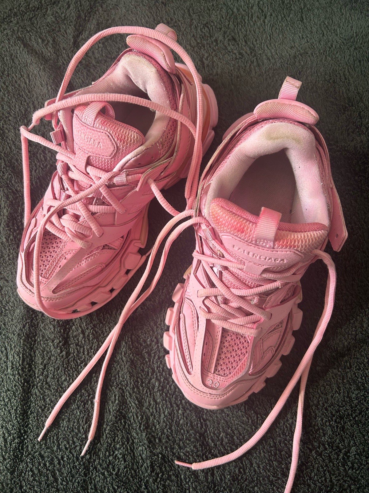 Track Trainers – Pink – UK 6