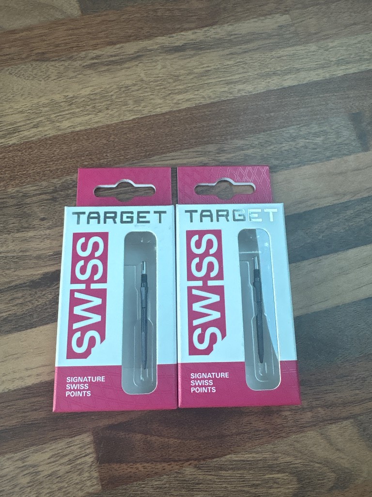 New target Elysian archetype 43 swiss point 30mm black x 2 packs of 3 points