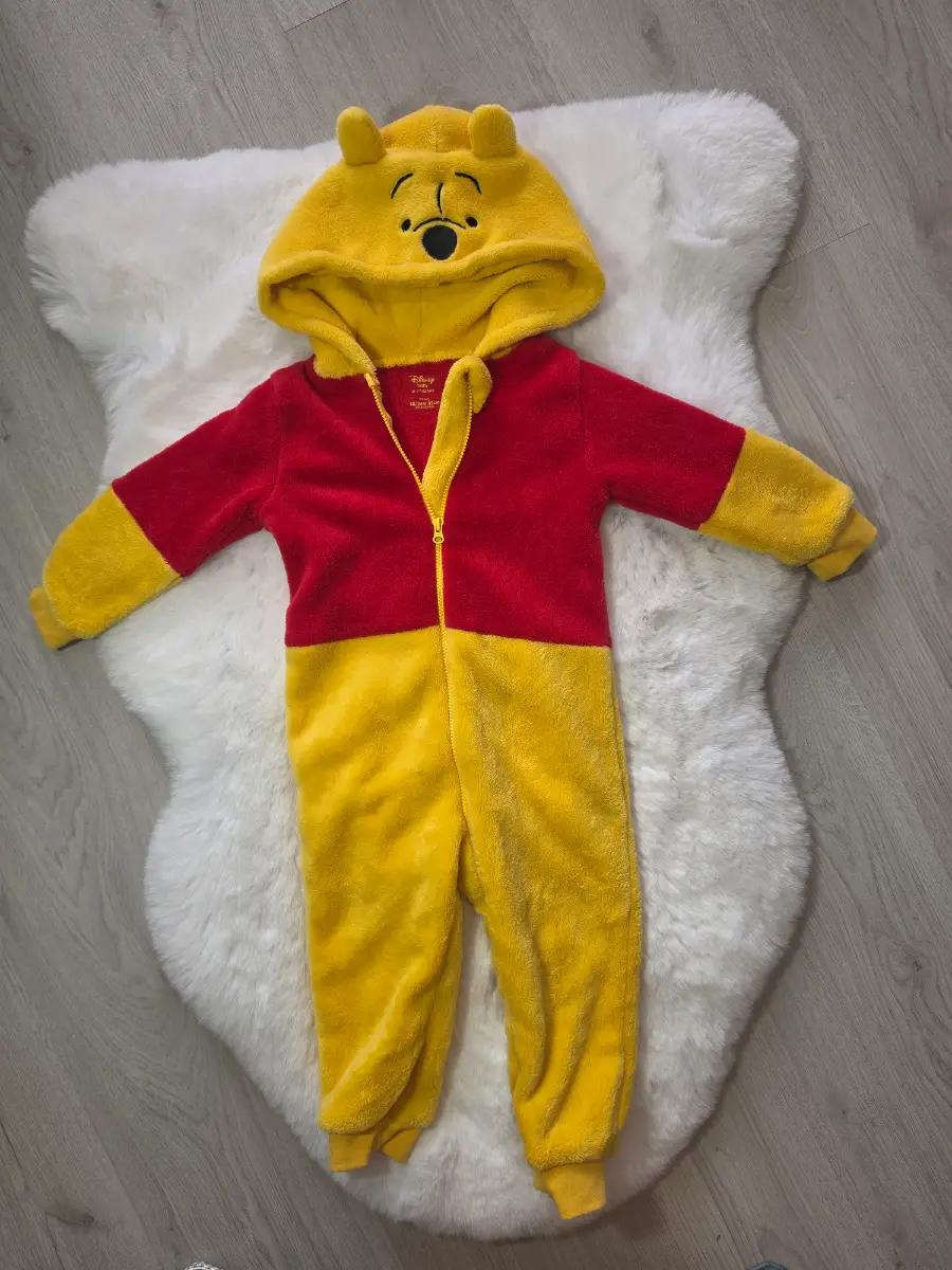 BABY BOY 18-24 MONTHS CLOTHES ROMPER WINNIE THE POOH