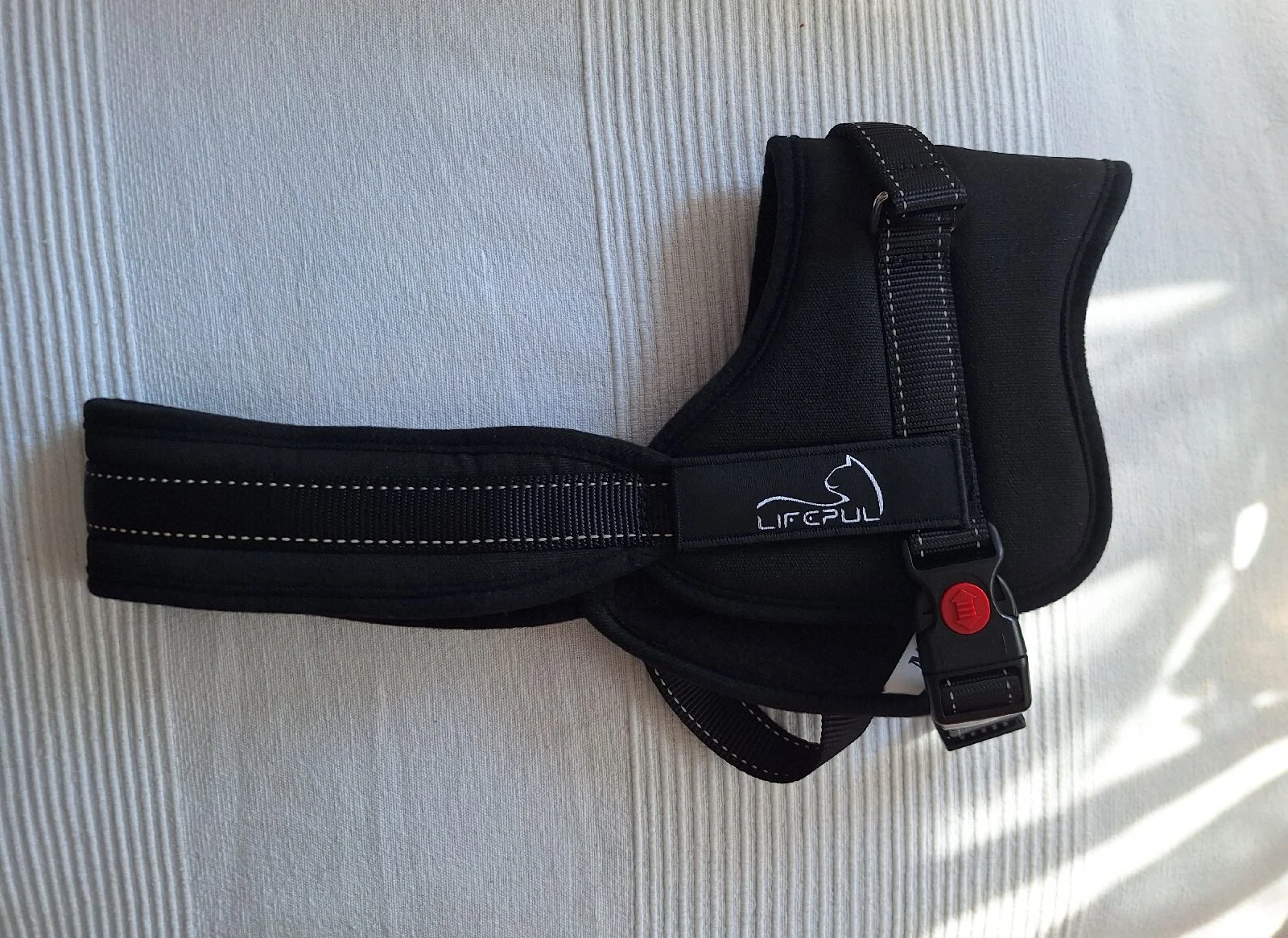 Black Padded Dog Harness - Size Medium (BNWT)