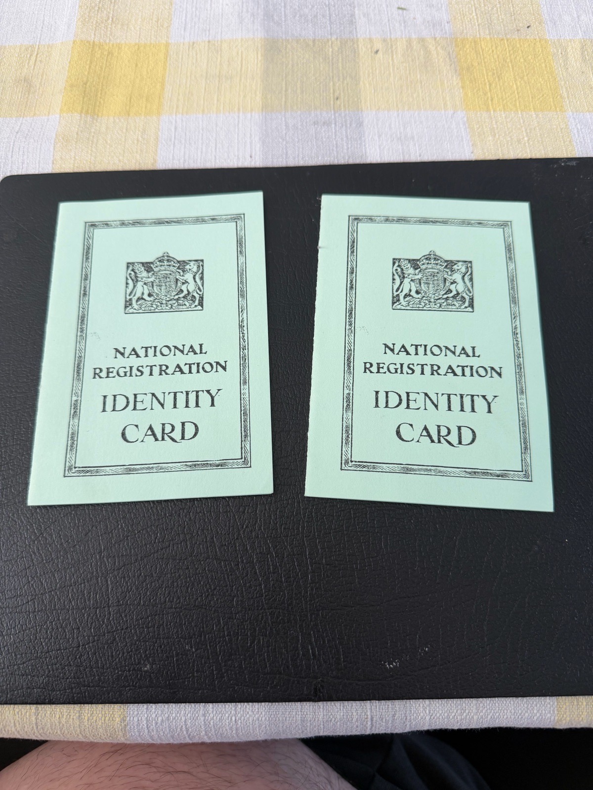National registration identity cards