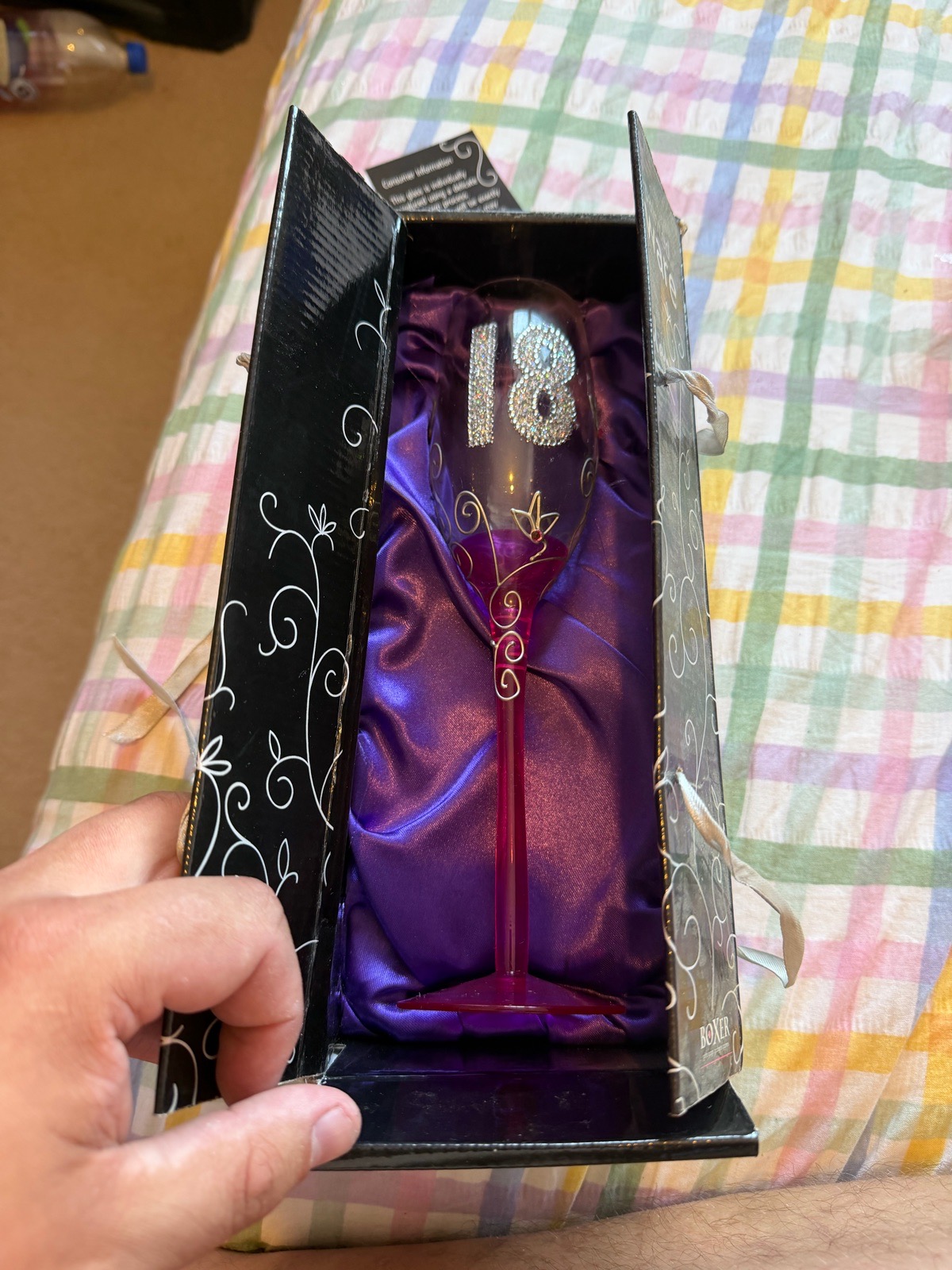 18th champagne flute