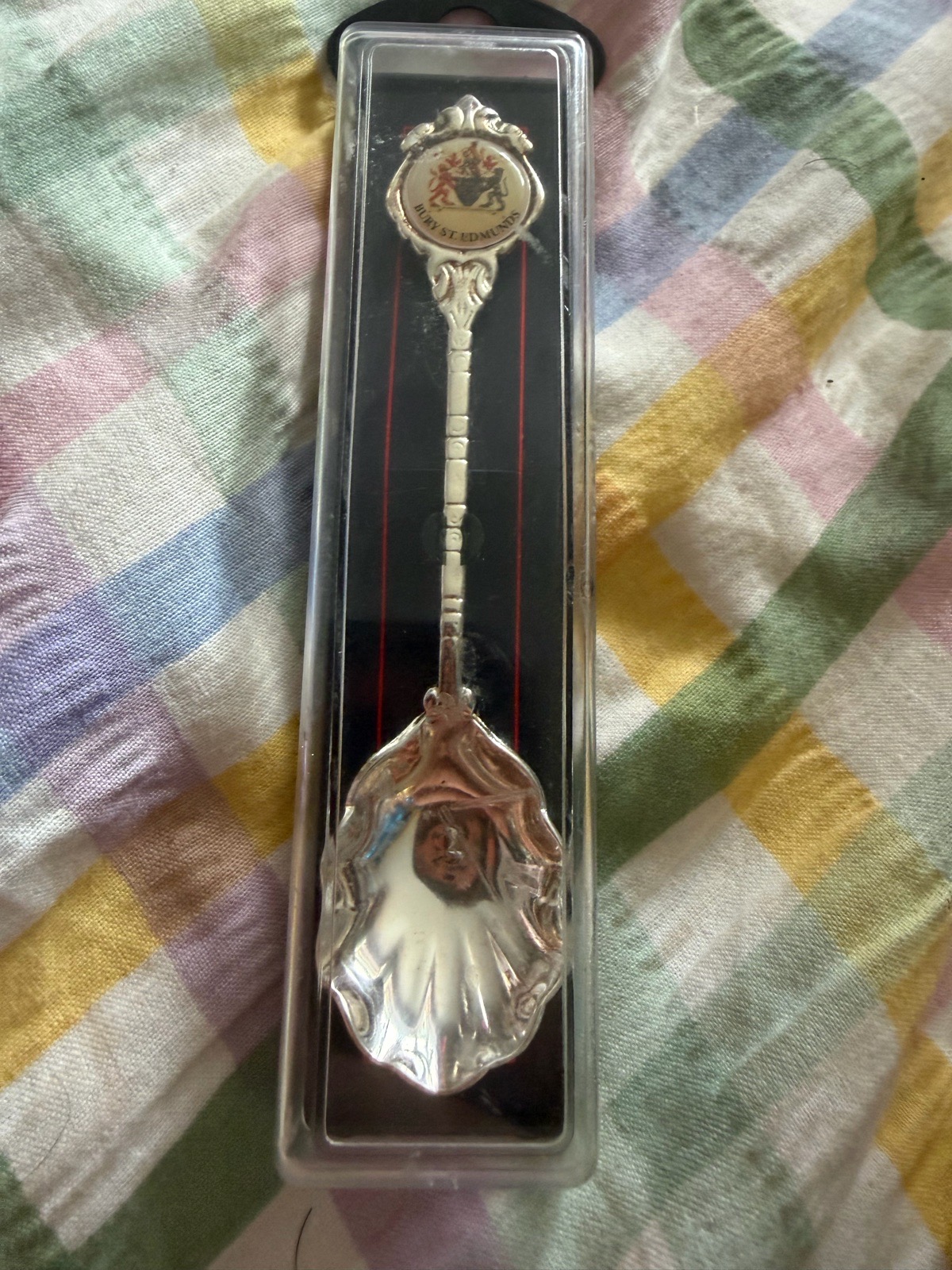 Silver plated royal souvenir collectors teaspoon