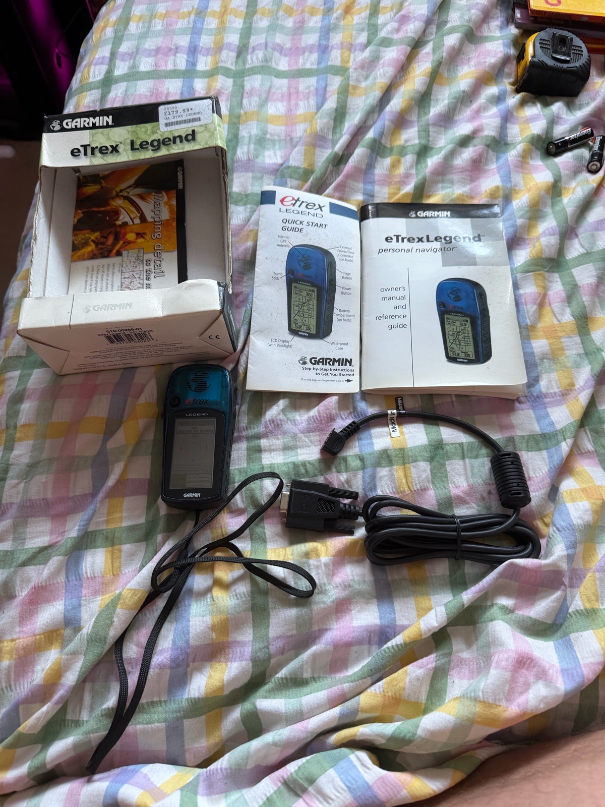 Vintage etrex Ledgend personal navigator