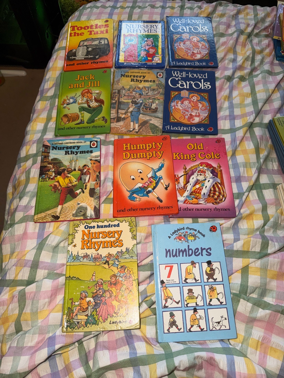 Vintage nursery rhymes book bundle