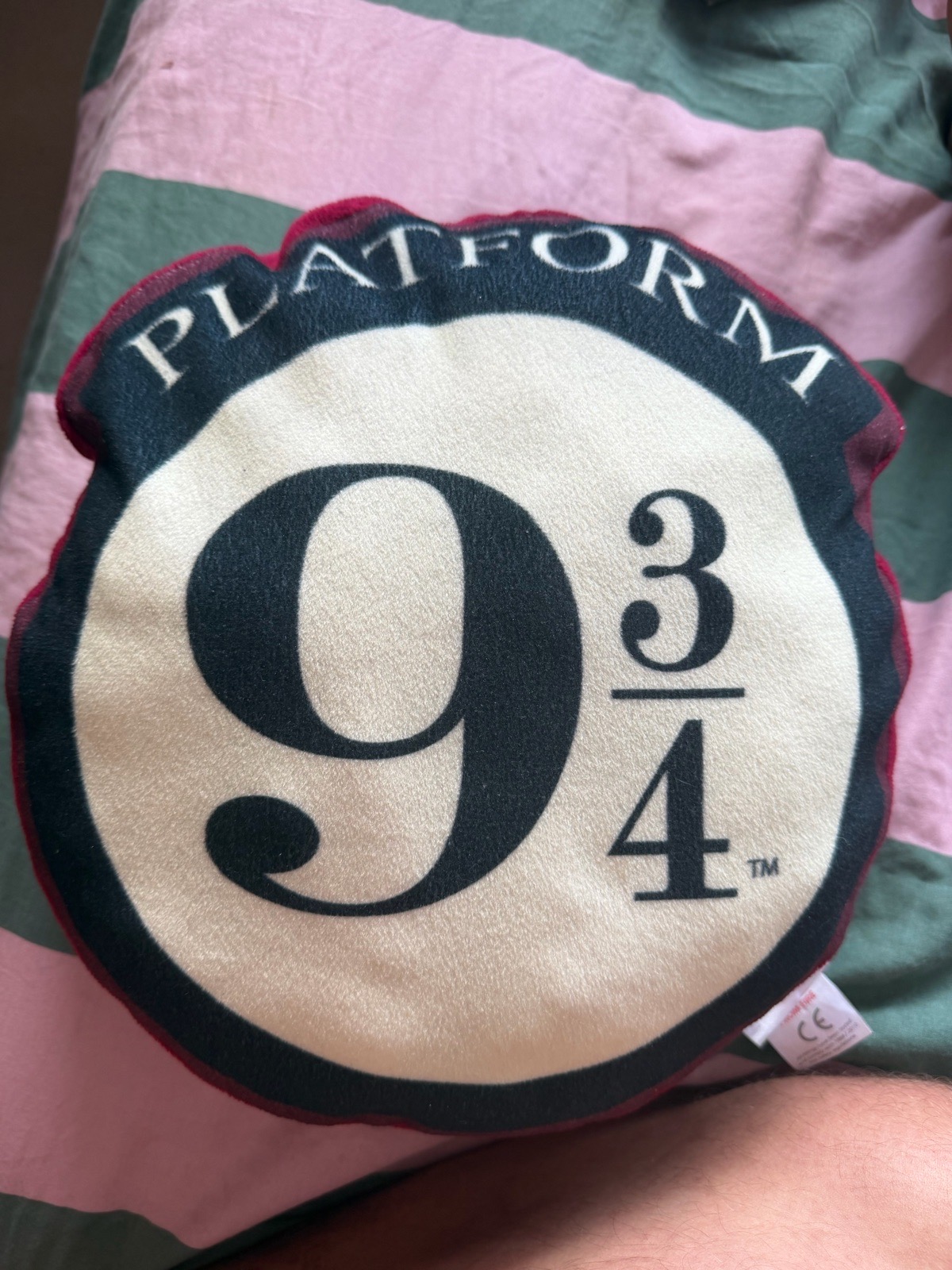 Harry Potter platform 9 3/4 premium cushion