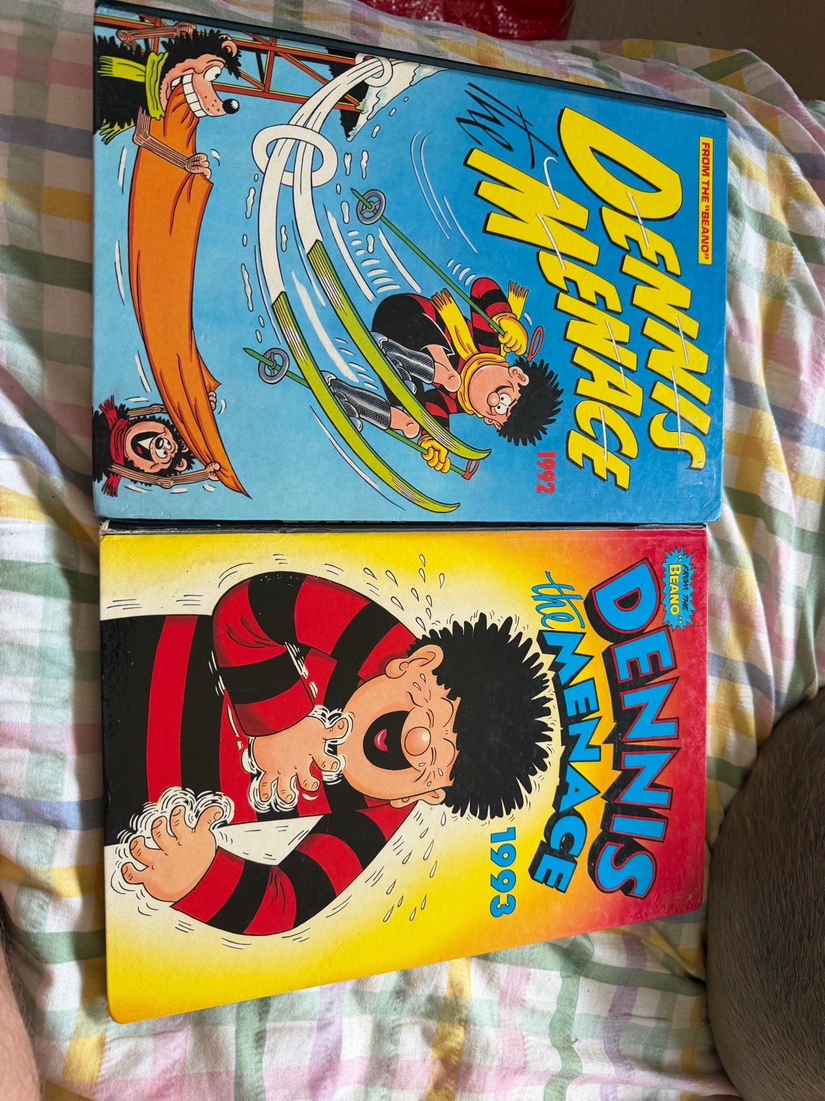 Dennis the menace annuals 1992 and 1993