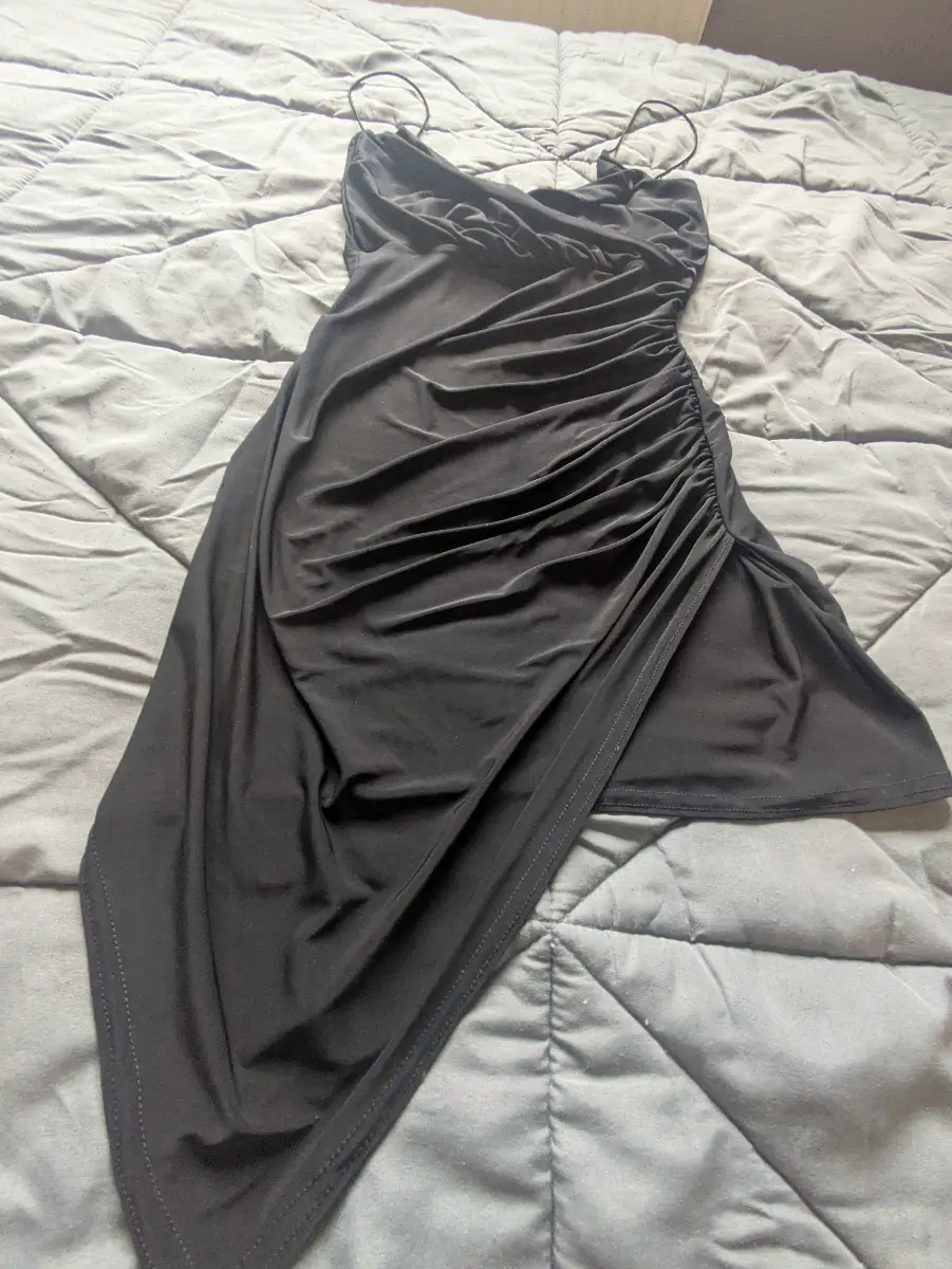 Missguided size 10 little black dress