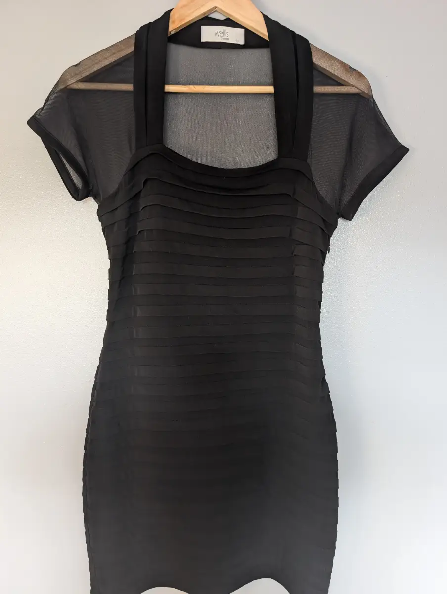 Wallis petite 10. Bodycon dress.