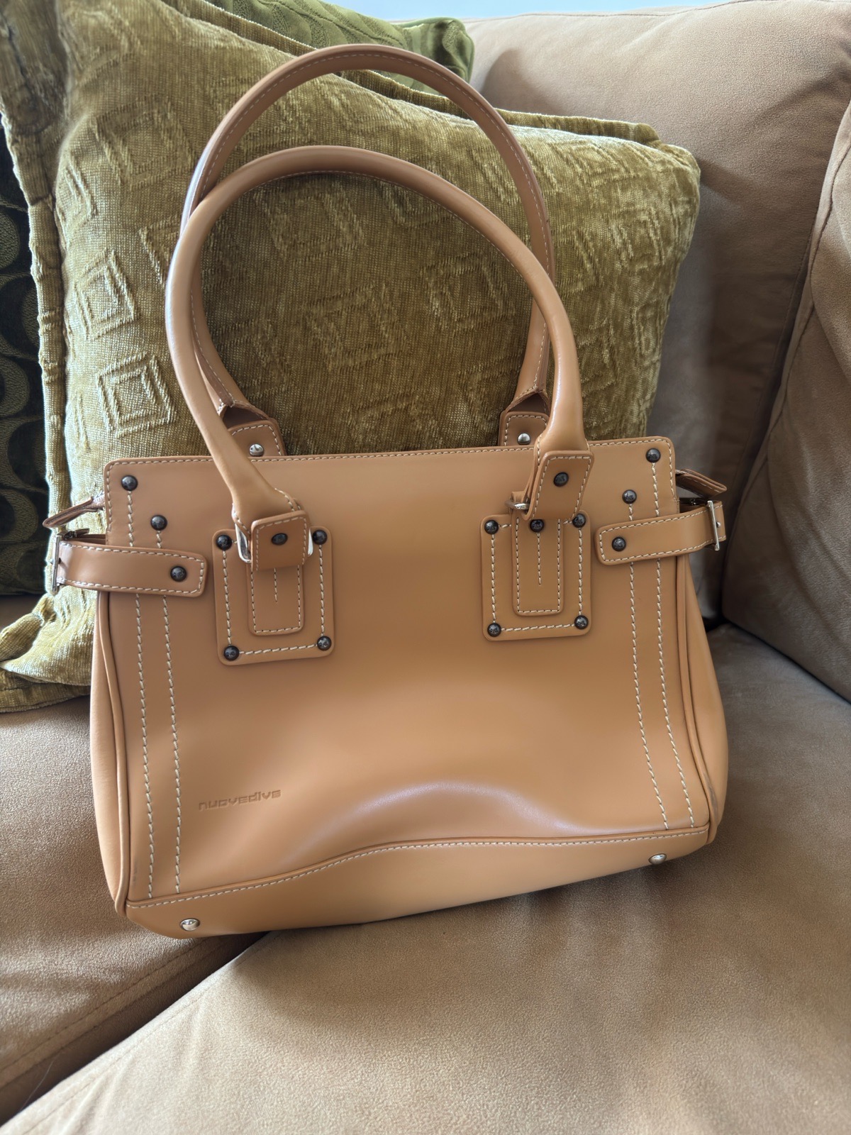 Vintage Italian leather bag