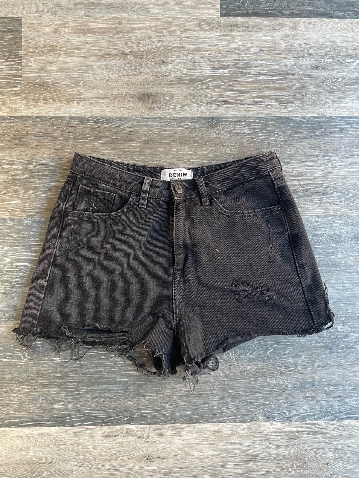 New Look High Waisted Denim Shorts