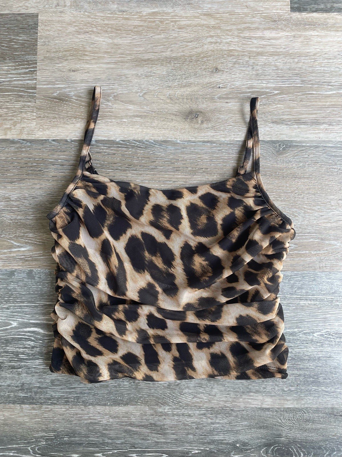 New Look Leopard Print Cami Top