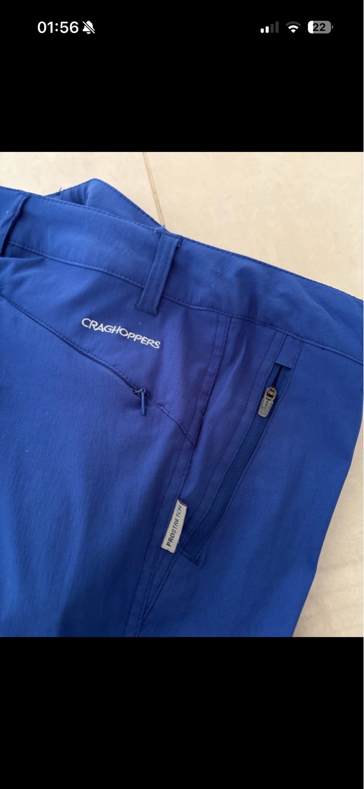 Craghoppers cropped trousers uk 8
