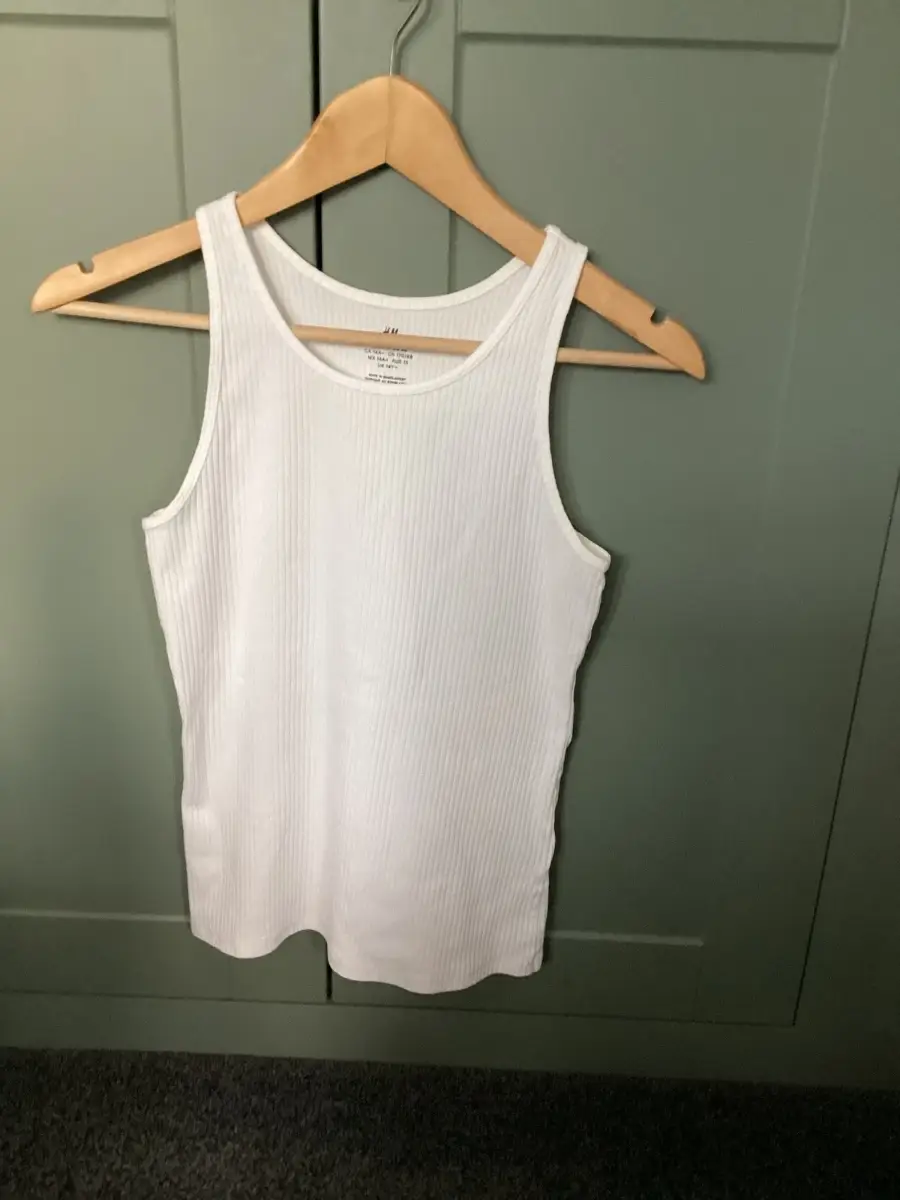 Share H&M White Tank Top - Age 14