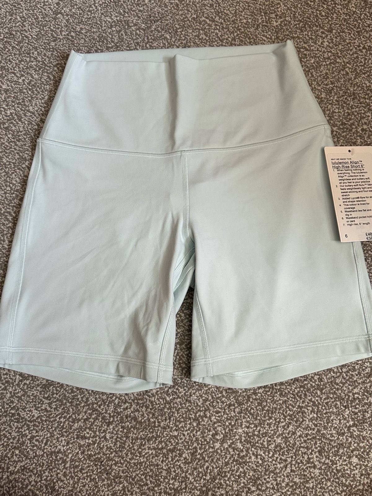 Women’s Lululemon Shorts (Light Blue)