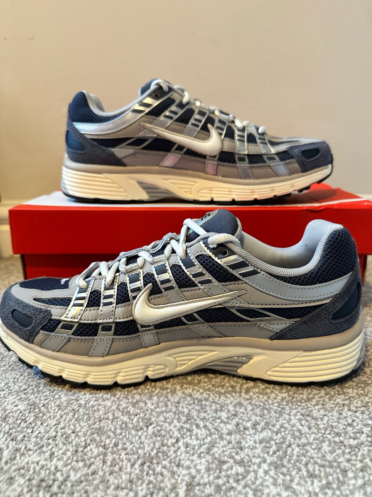 Nike P-6000 Thunder Blue/Sail-Pale Ivory