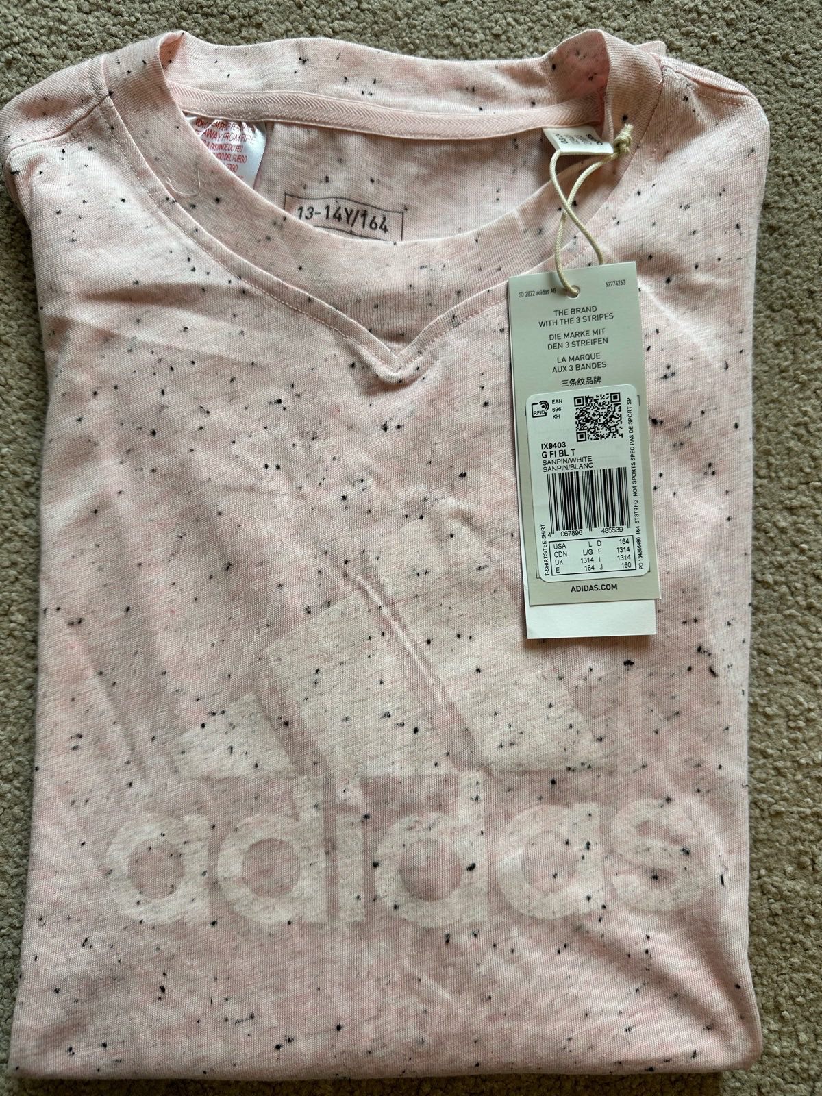 Girls Adidas T-Shirt Aged 13-14