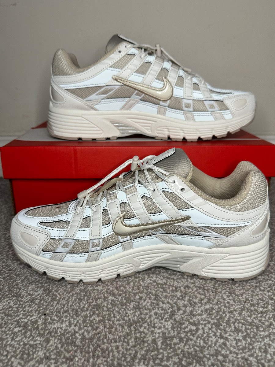 Nike P-6000 Sail/Light bone/Cream II size 7
