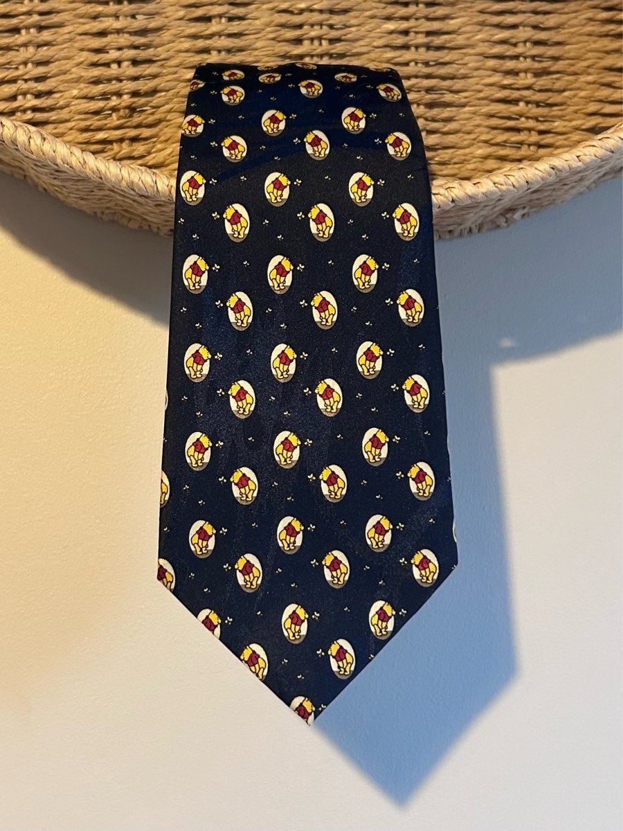 Disney Winnie the Pooh Navy Blue Men’s Tie