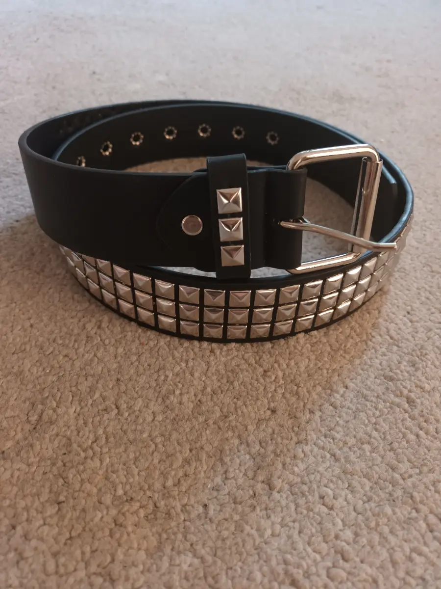 Squared Studded Belt