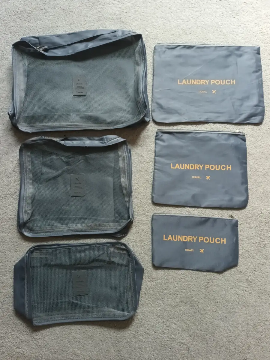 Travel Packing Cubes/Organiser Set