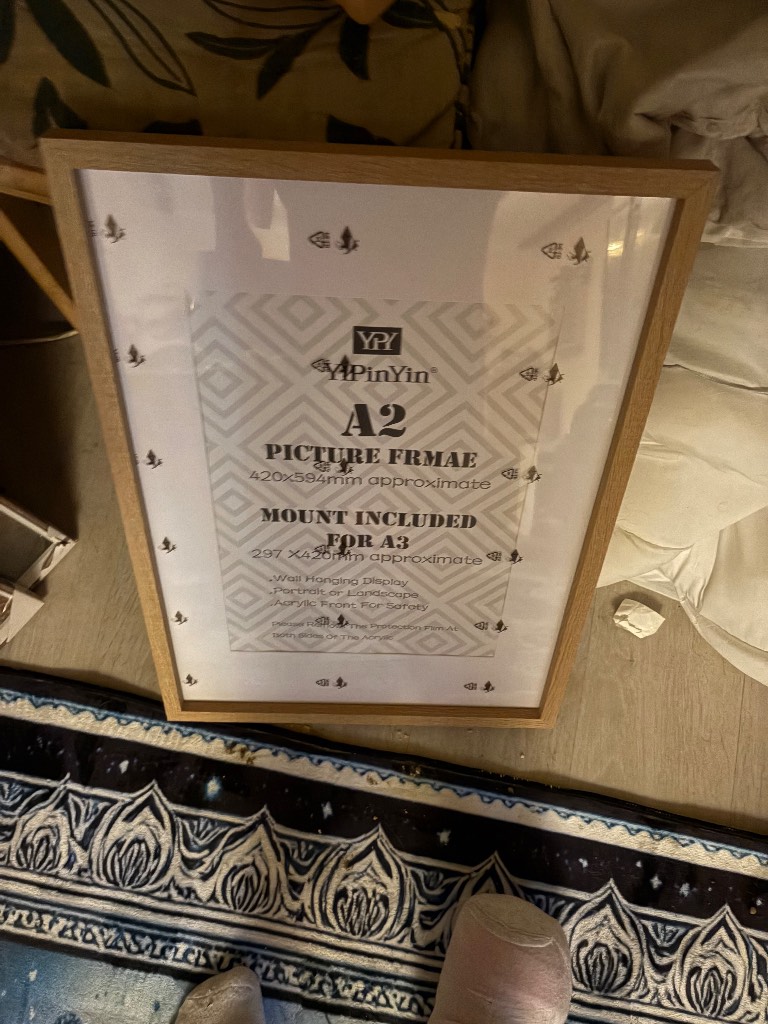 2 a2 photo frames brand new