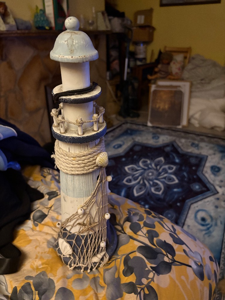 Wooden lighthouse