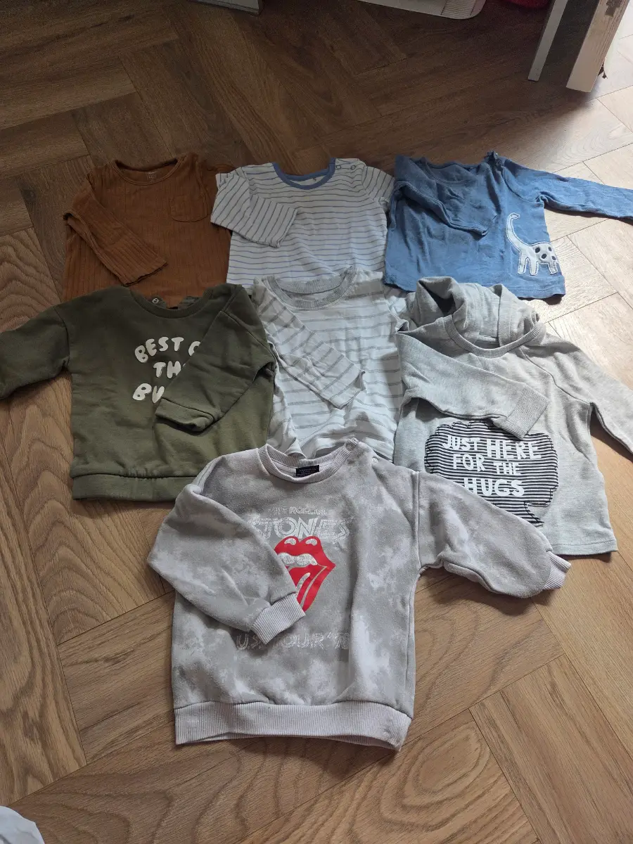 Bundle of baby tops
