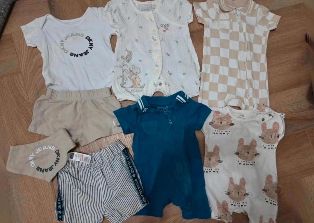 bundle of summer clothes baby