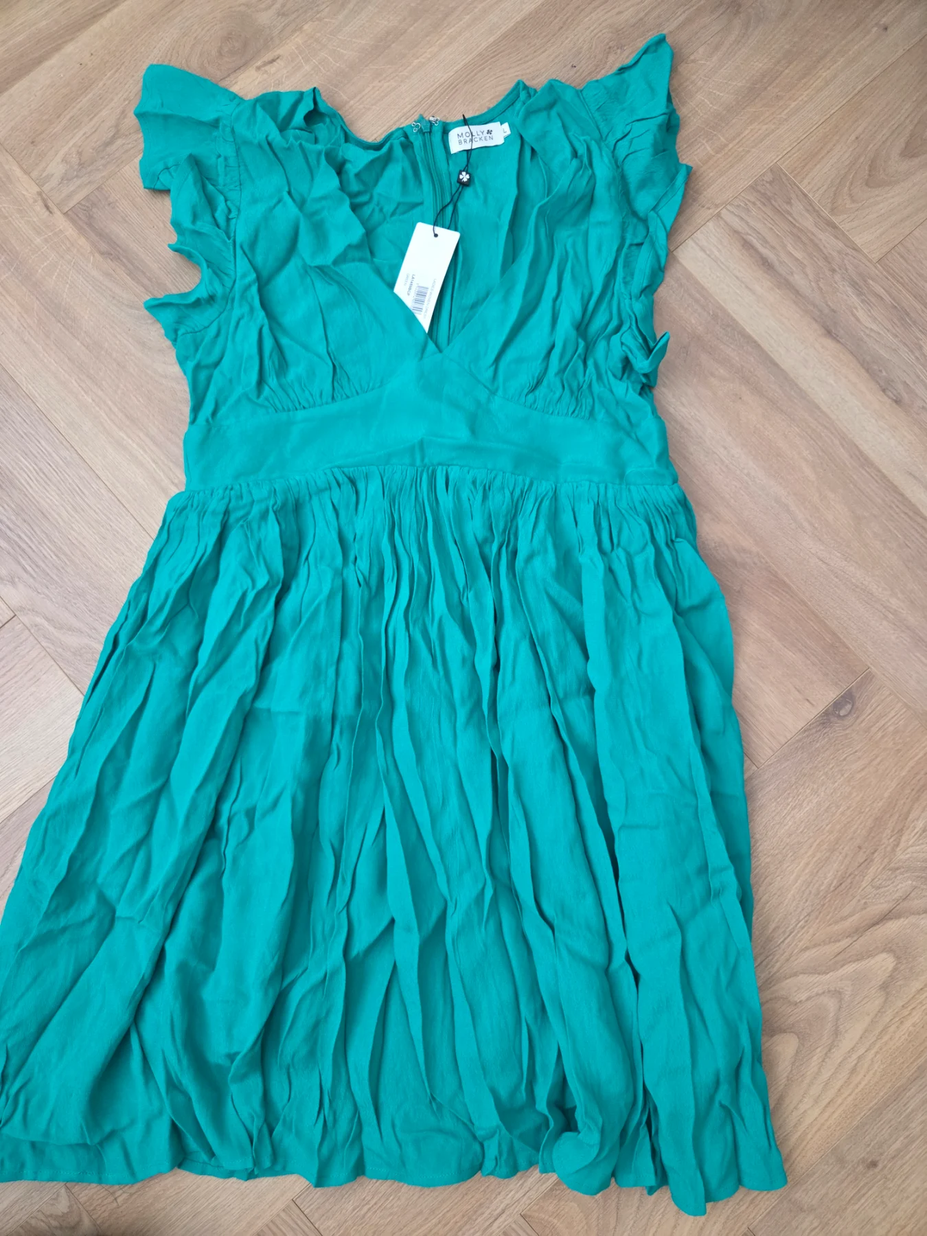 Molly Bracken green dress