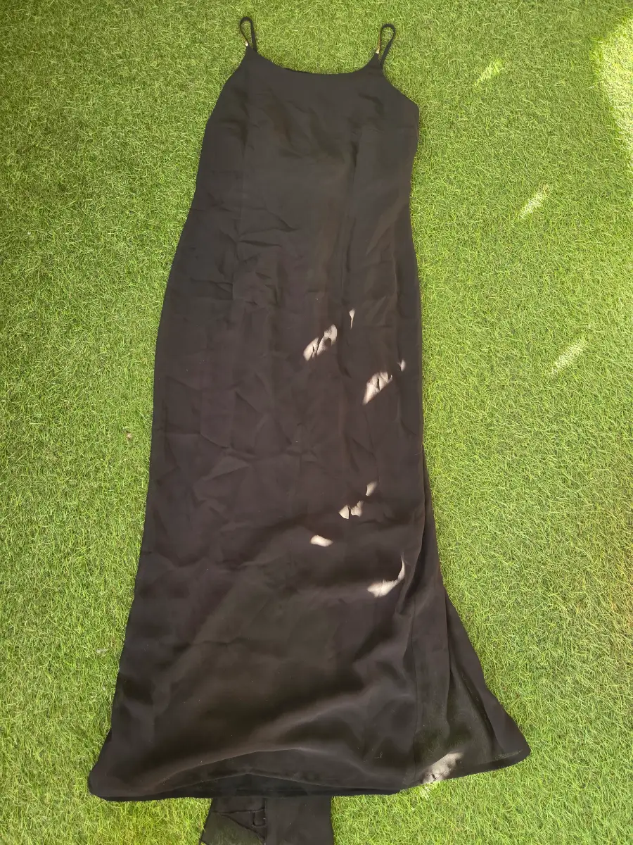 Maxi black dress