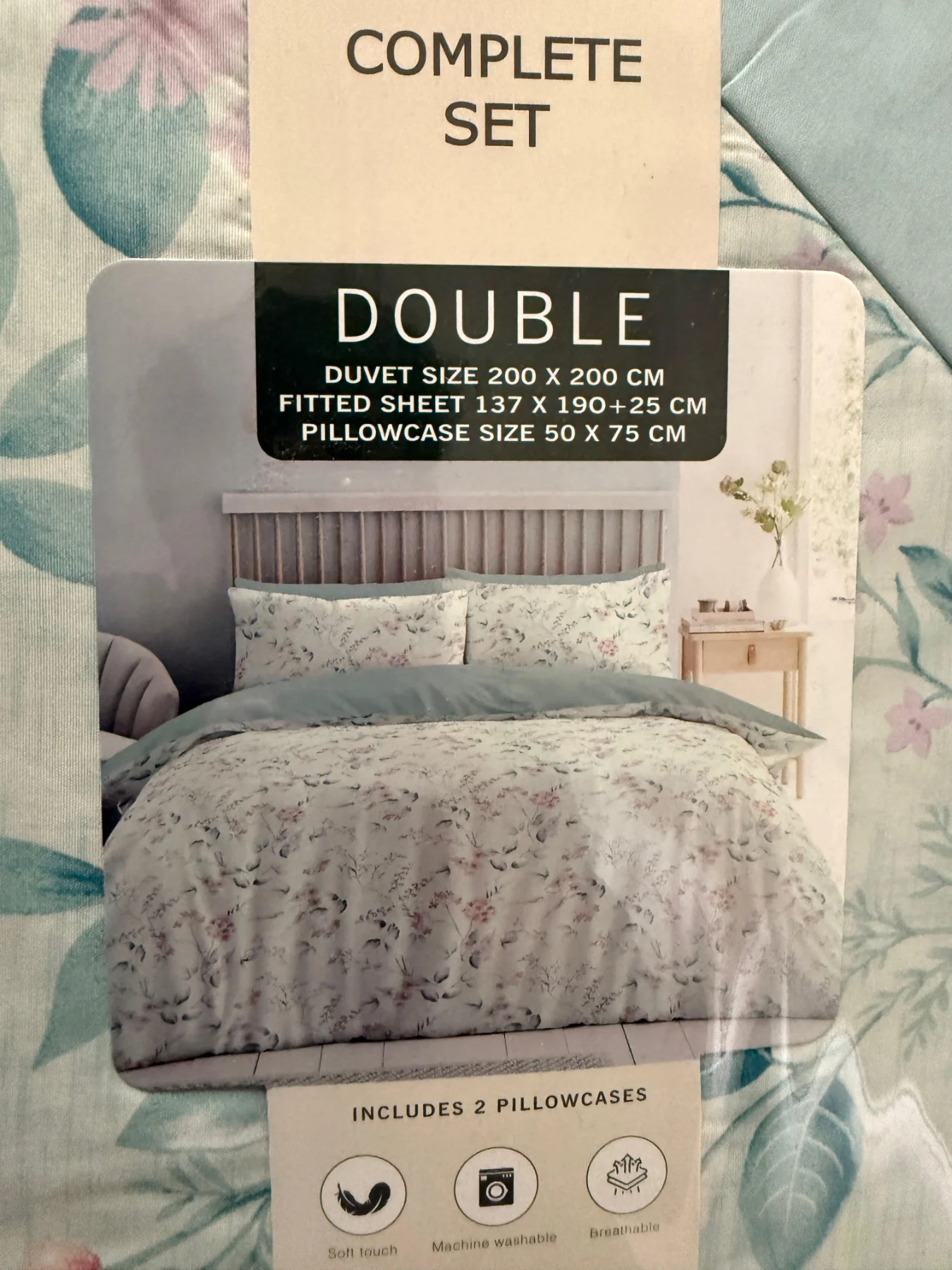 Complete duvet cover