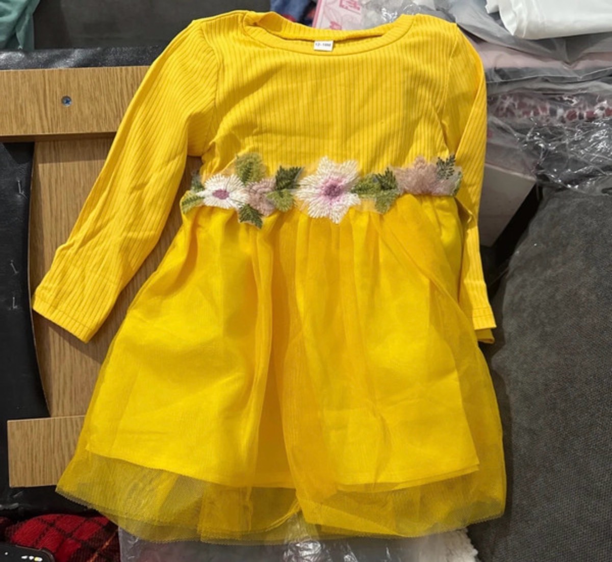 Girls floral dress