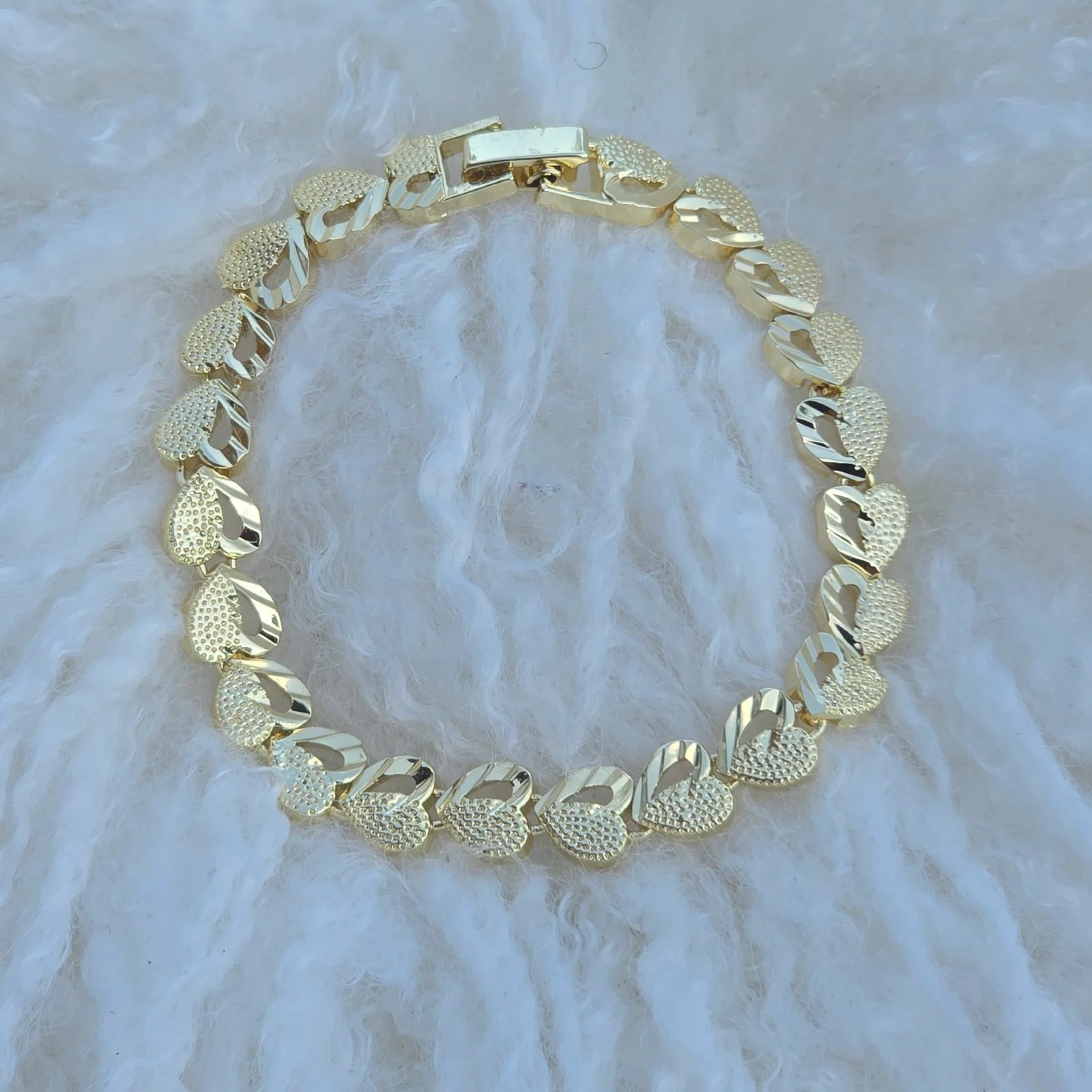 Women's 14k gold laminated classic bracelet