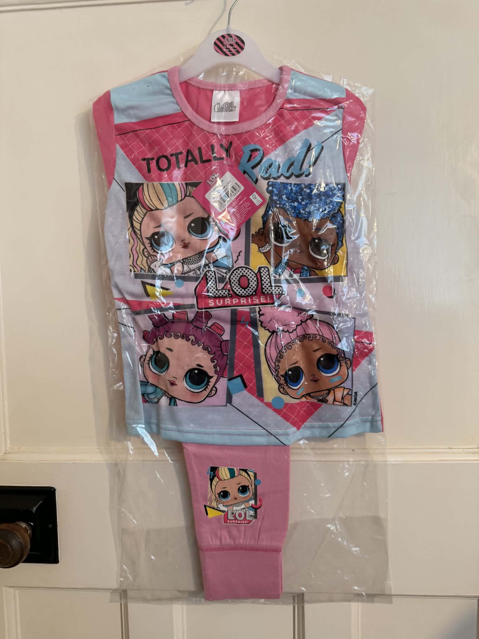 LOL Girls Pyjamas Age 5-6 Years New