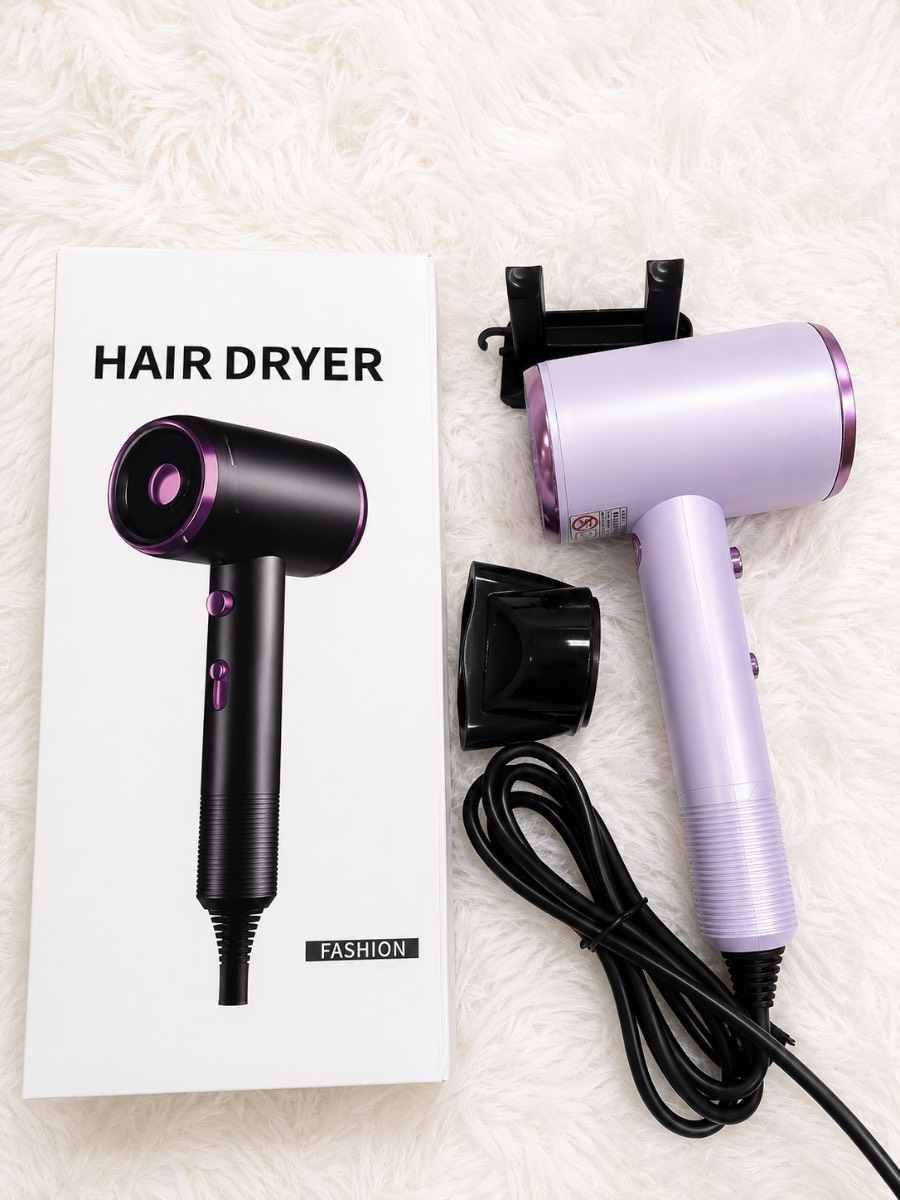 💜 Stylish & Powerful Hair Dryer – Brand New ✨