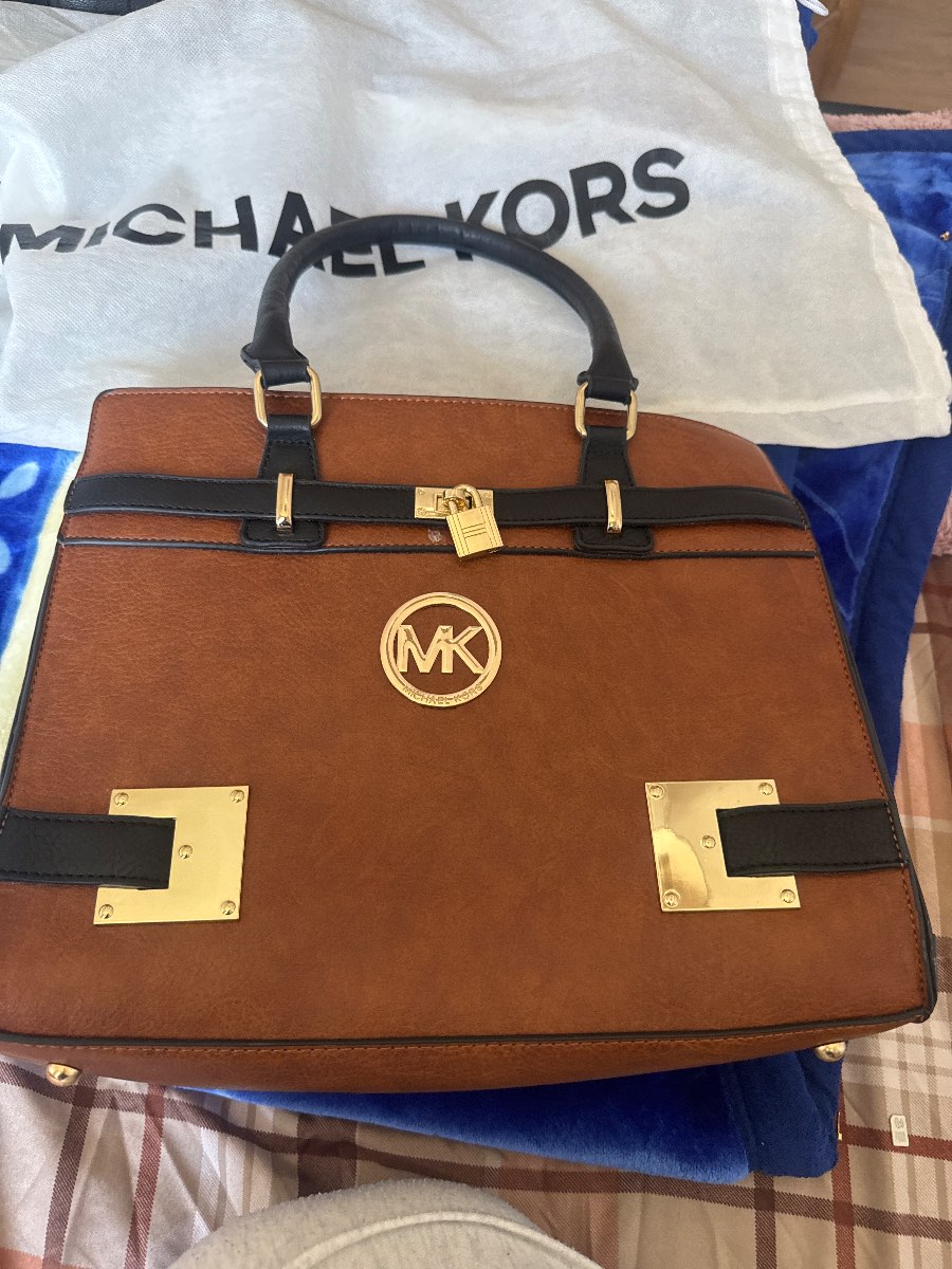 Micheal Kors bag - brown and black
