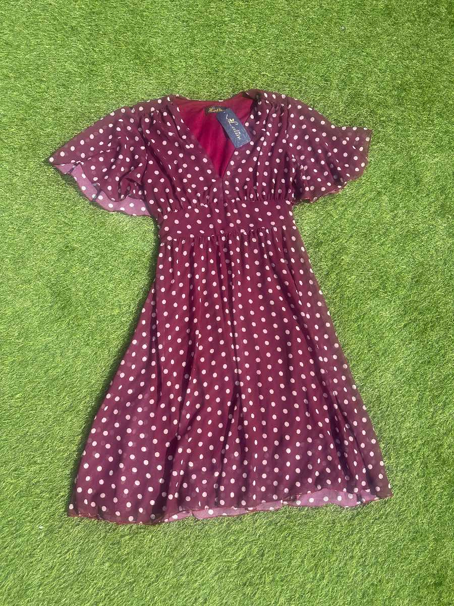 Latino polko dot dress