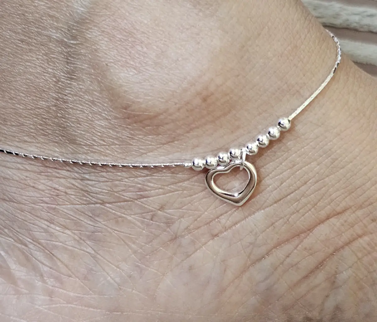 925sterling silver beautiful anklet