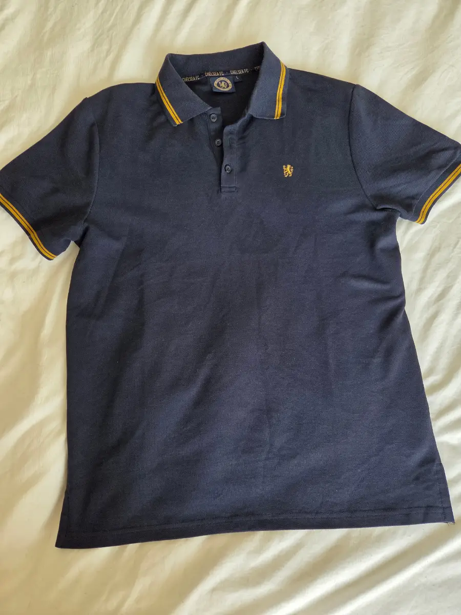Preloved Mens Chelsea Football Club Polo T-Shirt
