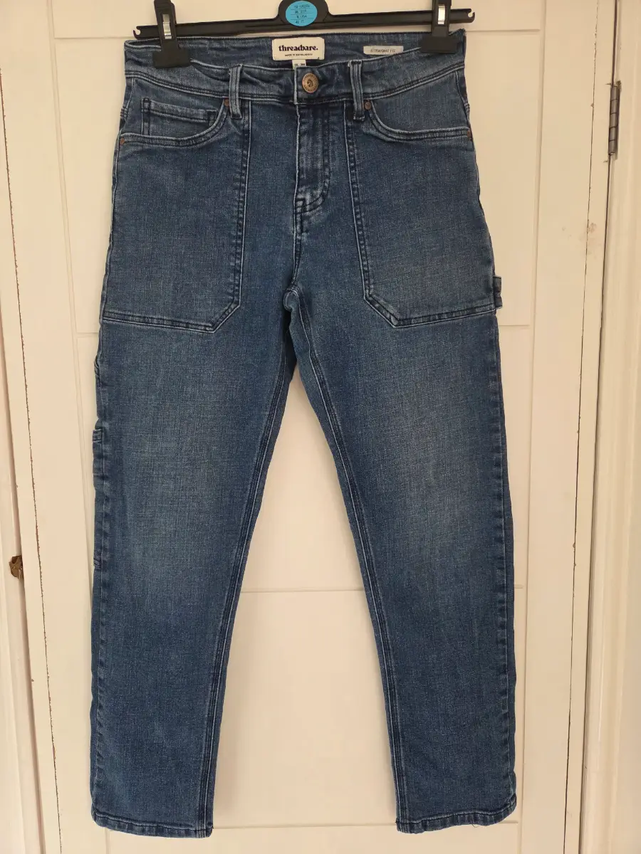 Threadbare Utility Jeans, Size 30R